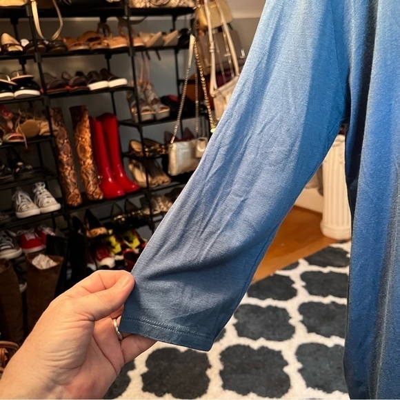 NWT SIMPLY SOUTHERN Blue XXL Tunic - Picture 6 of 9